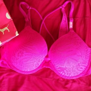 PINK push up Bra